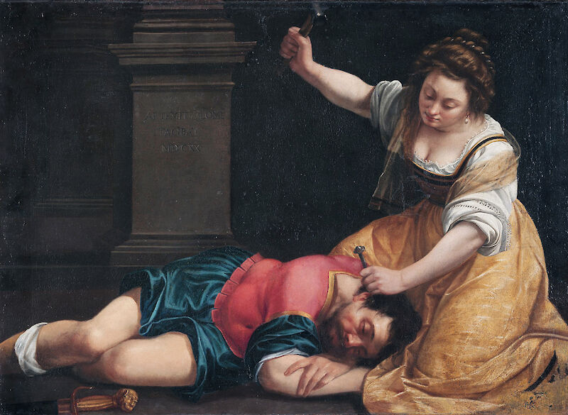 Image: Jael and Sisera by Artemisia Gentileschi (1620), Museum of Fine Arts, Budapest, Hungary.